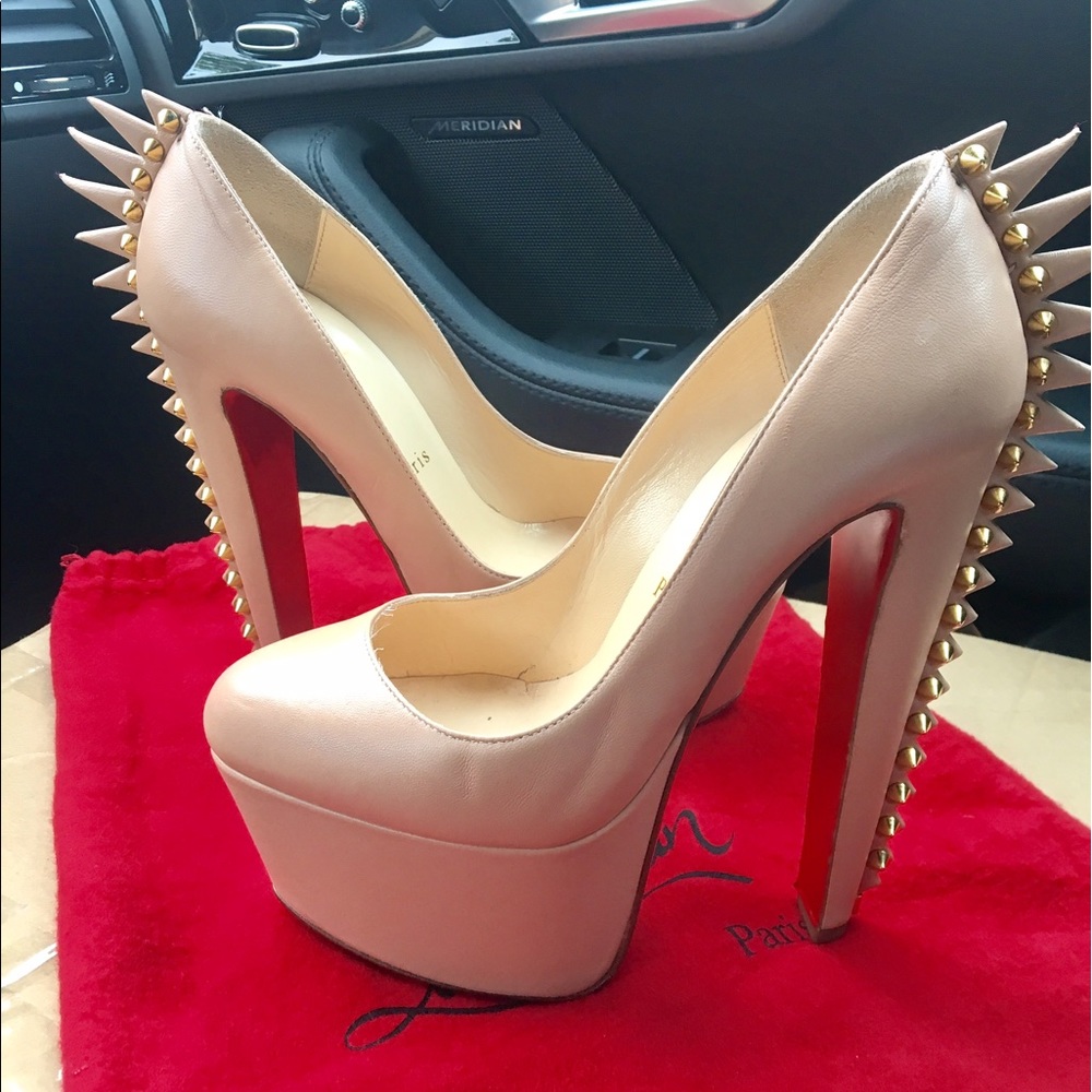 COPY - Christian Louboutin beige color beautiful